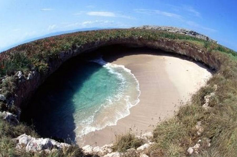 Strand Marita eilanden Mexico 