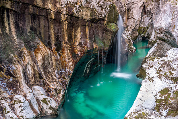 Soca rivier, Slovenië