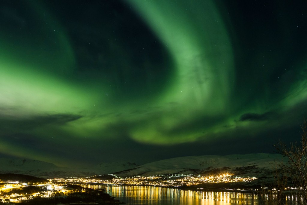 Noorderlicht in Tromso