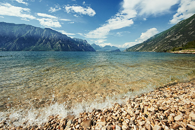 Strand Gardameer