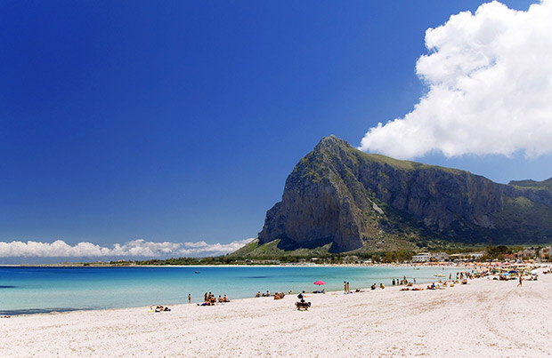 Strand Sicilië