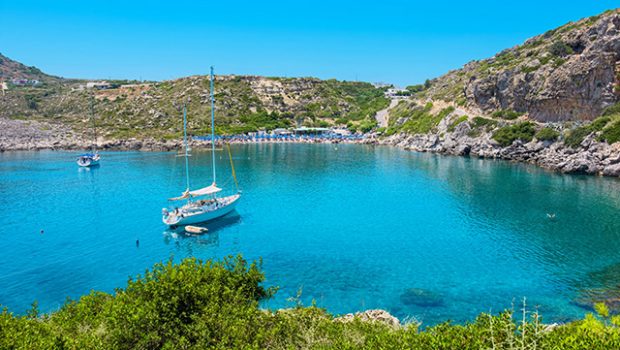 Ladiko baai, Rhodos