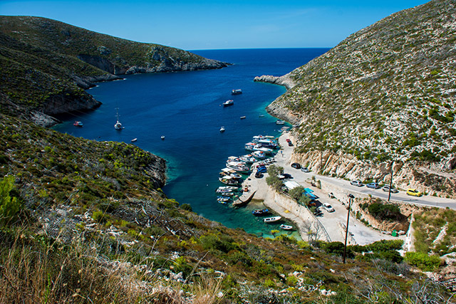 Porto Vromi baai, Zakynthos